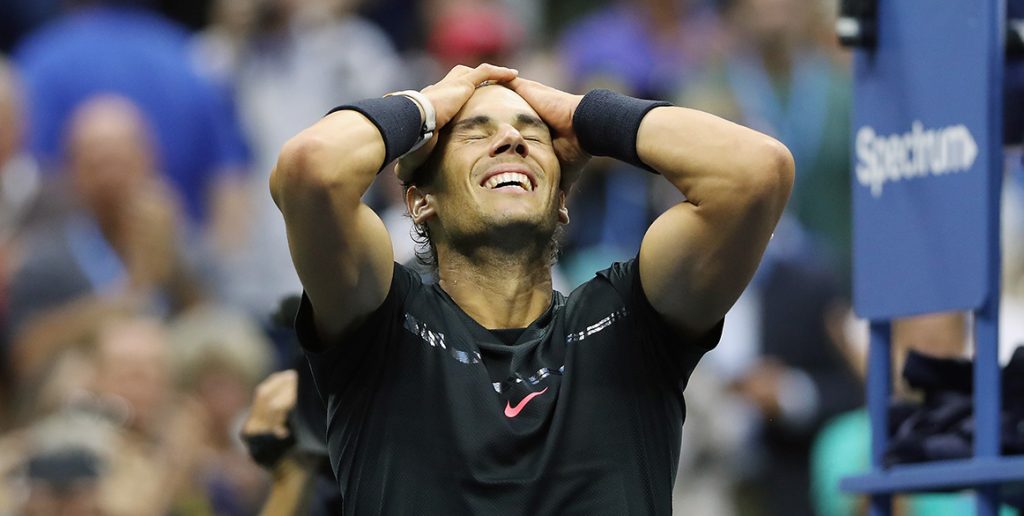 Rafael Nadal swept to his third US Open title with a straight sets win over Kevin Anderson. Photo: Getty Images