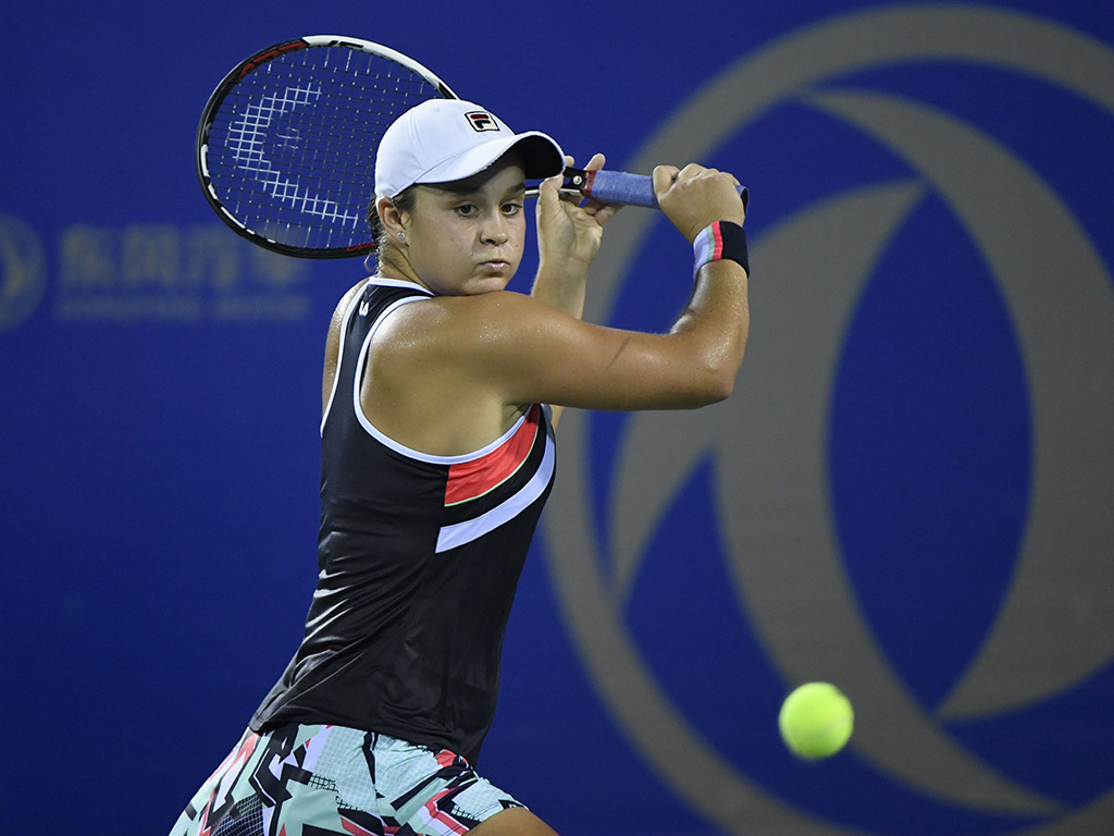In-form Ash Barty is enjoying a career-best run in Wuhan: Getty Images