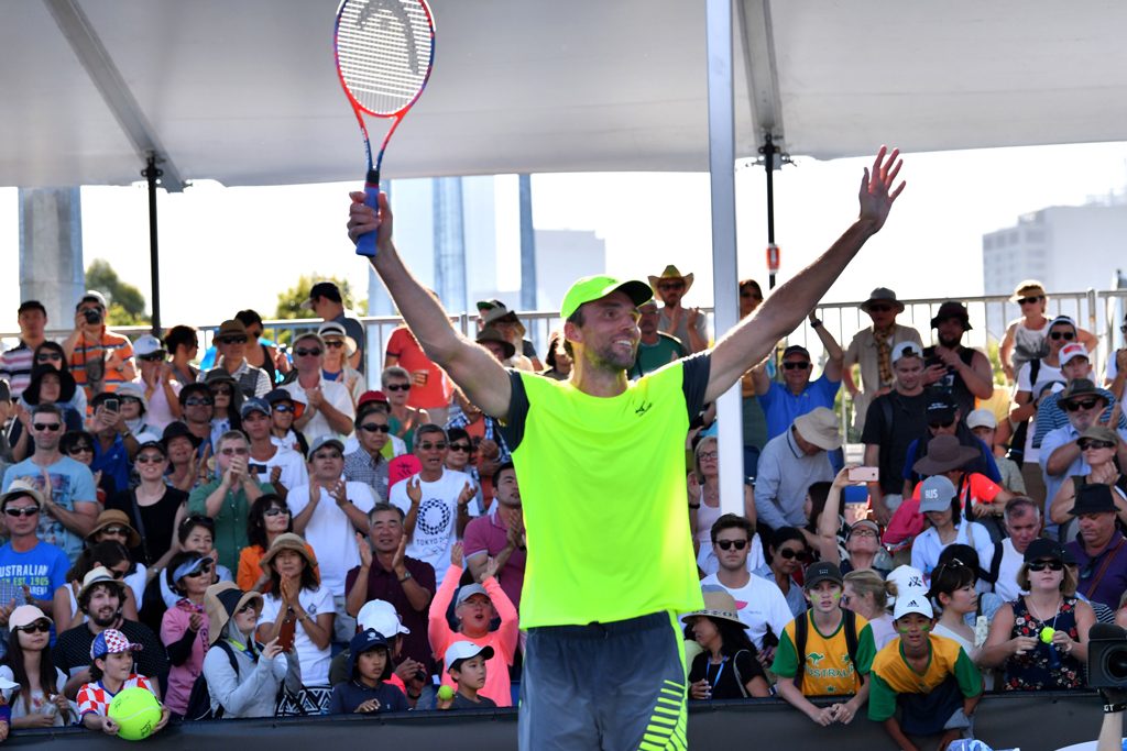 Ivo Karlovic survives yet another five-setter at the Australian Open; Getty Images