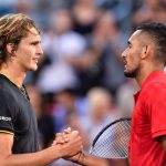 Alexander Zverev (L) d. Nick Kyrgios 64 63 - Montreal Masters 2017 third round; Getty Images